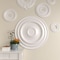 Ekena Millwork Giana Ceiling Medallion (Fits Canopies up to 7 7/8"), 32 5/8"OD x 1 1/2"P, Primed White CM32GI - alternate 4
